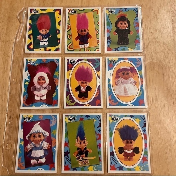 Vintage 1990’s Russ Trolls Collectible Trading Cards. - Picture 7 of 10